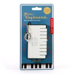 KIKKERLAND PIANO KEYCHAIN 9 KIKKERLAND PIANO KEYCHAIN -Kikkerland US232 PKG4