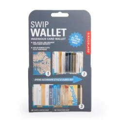 KIKKERLAND Maps SWIP Wallet -Kikkerland WA21 PKG