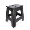 KIKKERLAND Big Rhino Diamond Folding Stool -Kikkerland ZZ18 BK Rhino LG 3Q 6666 square